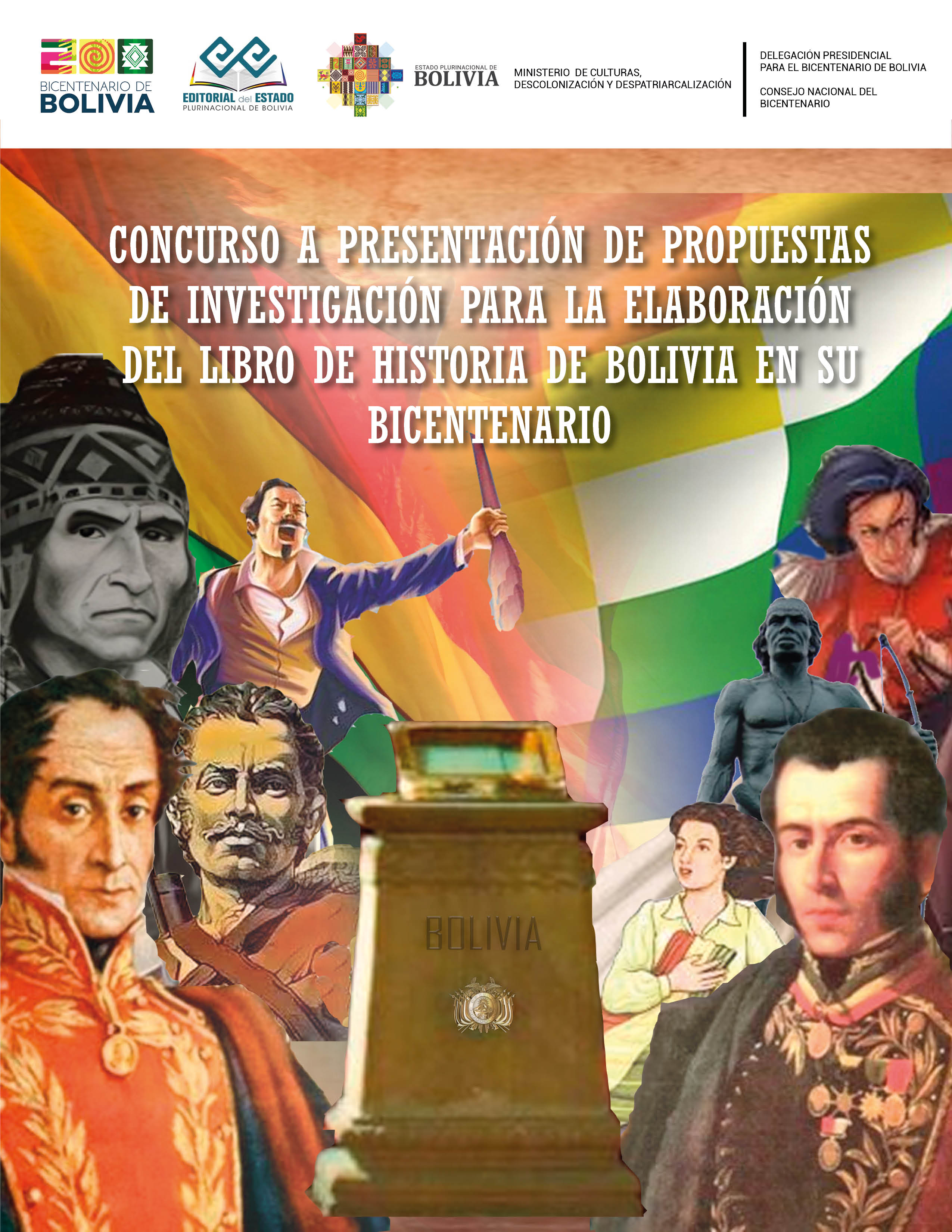 Nuevo Cronograma concurso a Presentación de Propuestas de investigación para la Elaboración del Libro de Historia de Bolivia en su Bicentenario